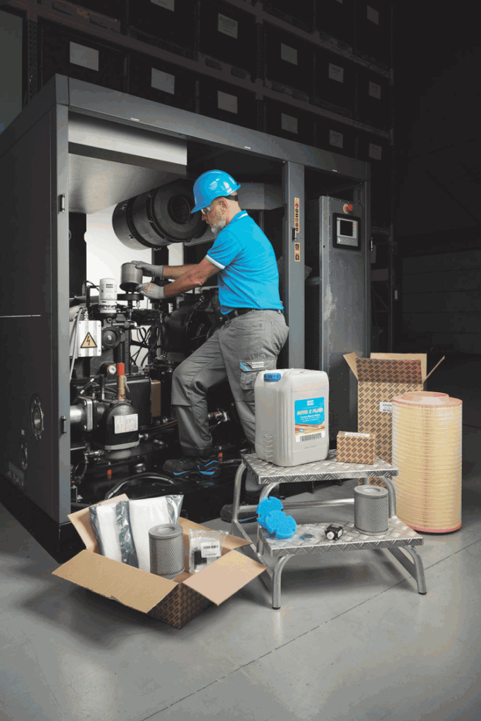compressed air