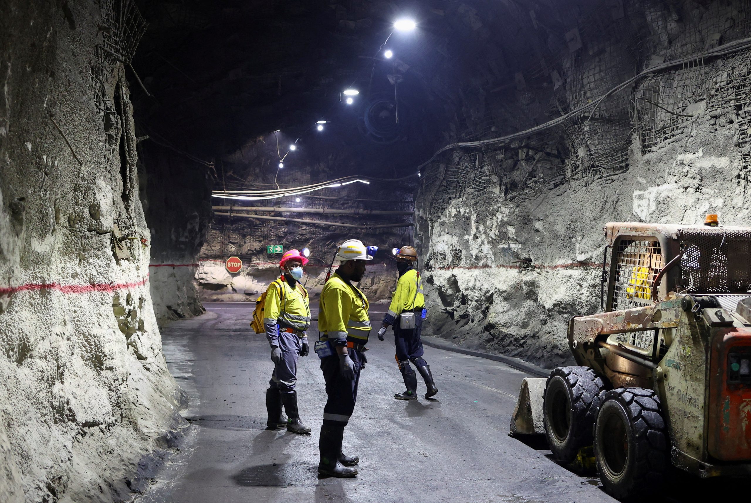 FILE PHOTO: Gold Fields' South Deep mine, south-west of Johannesburg, South Africa