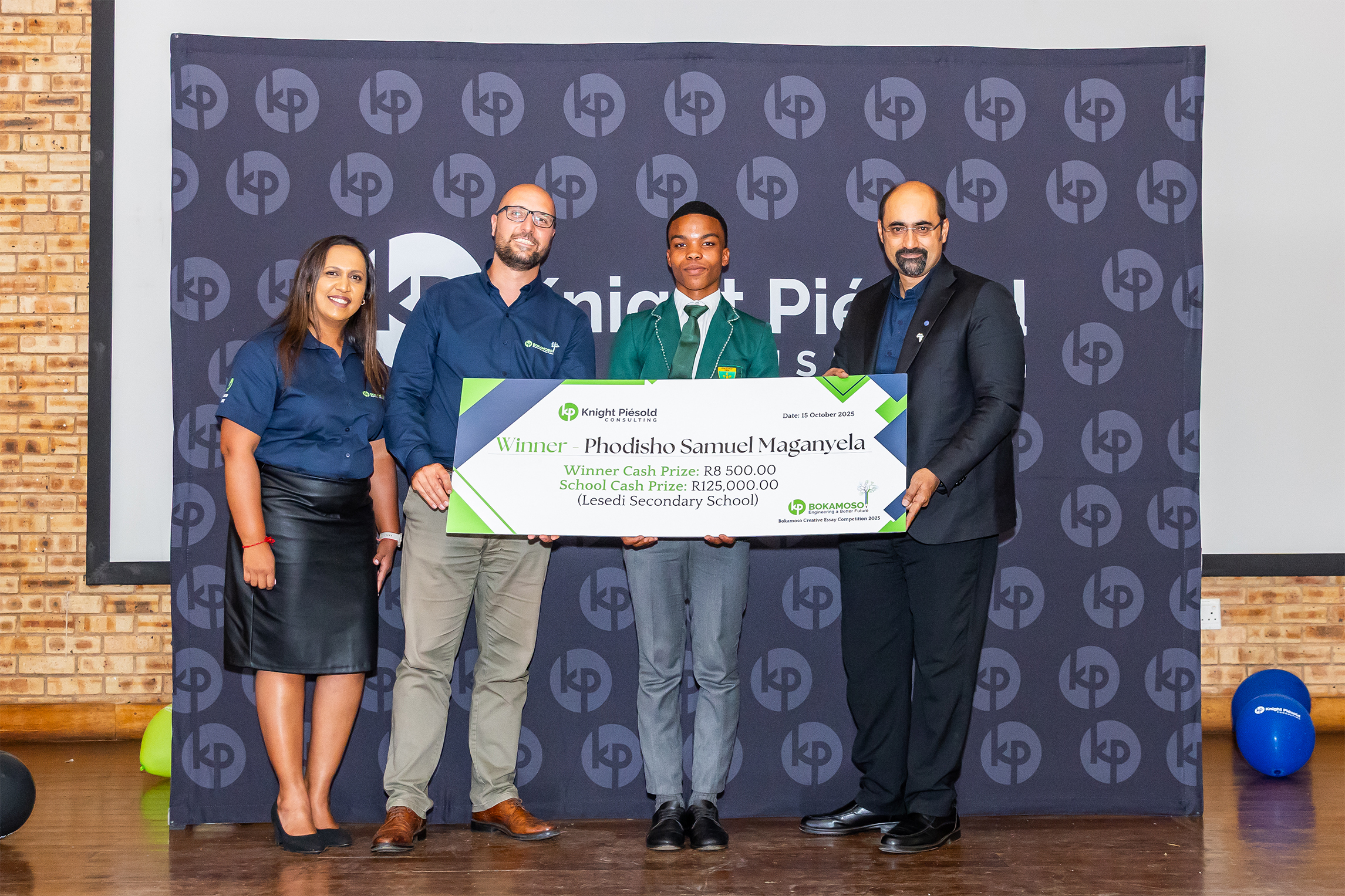 Young Innovators Engineer Sustainable Solutions at the 2025 Bokamoso Creative Essay Competition