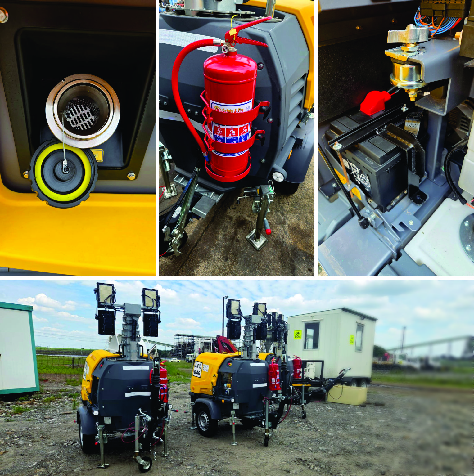 Atlas Copco H7 PLUS features a photocell for automated power management & safe, effortless hydraulic mast operation