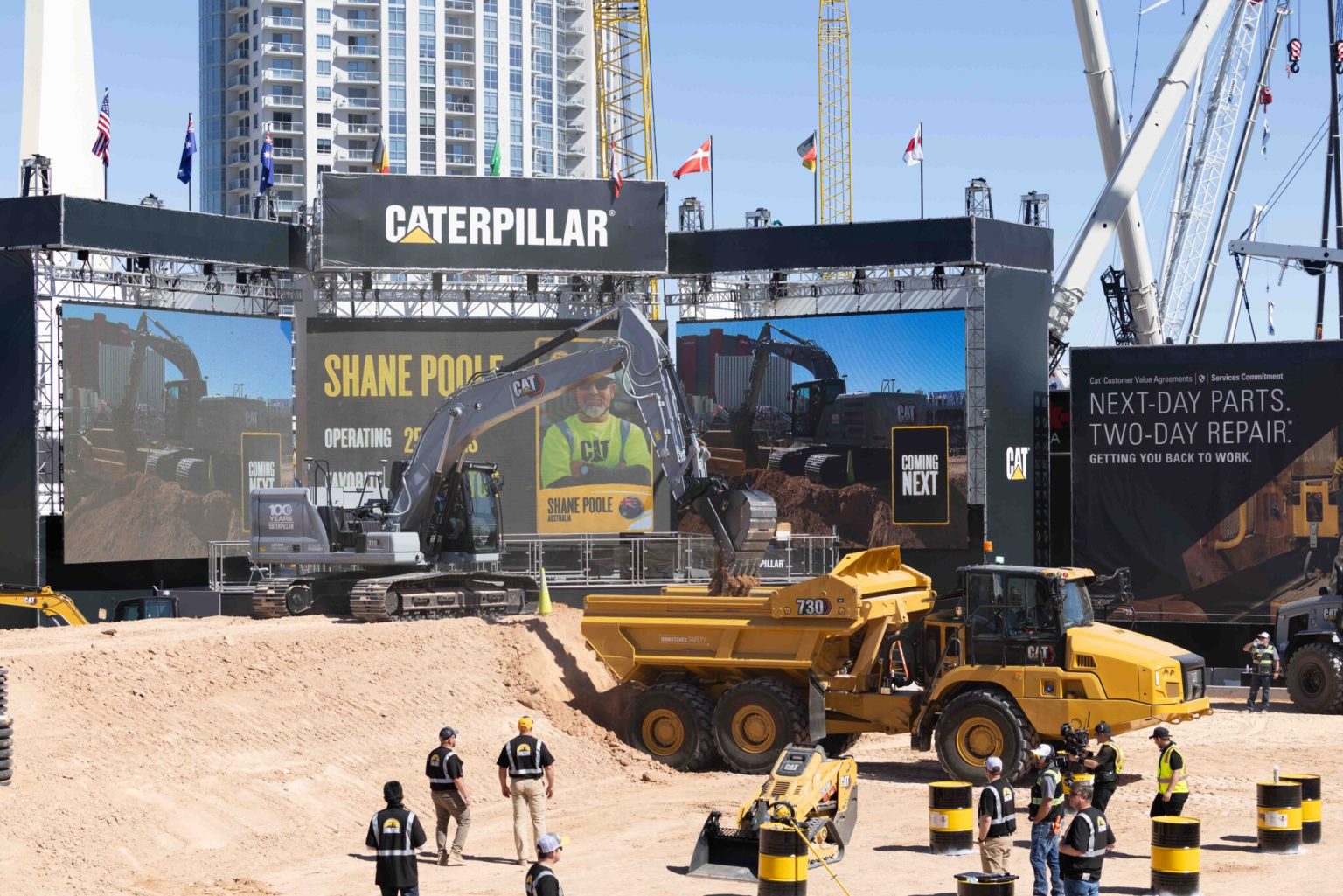 Caterpillar competitions unite the global construction industry