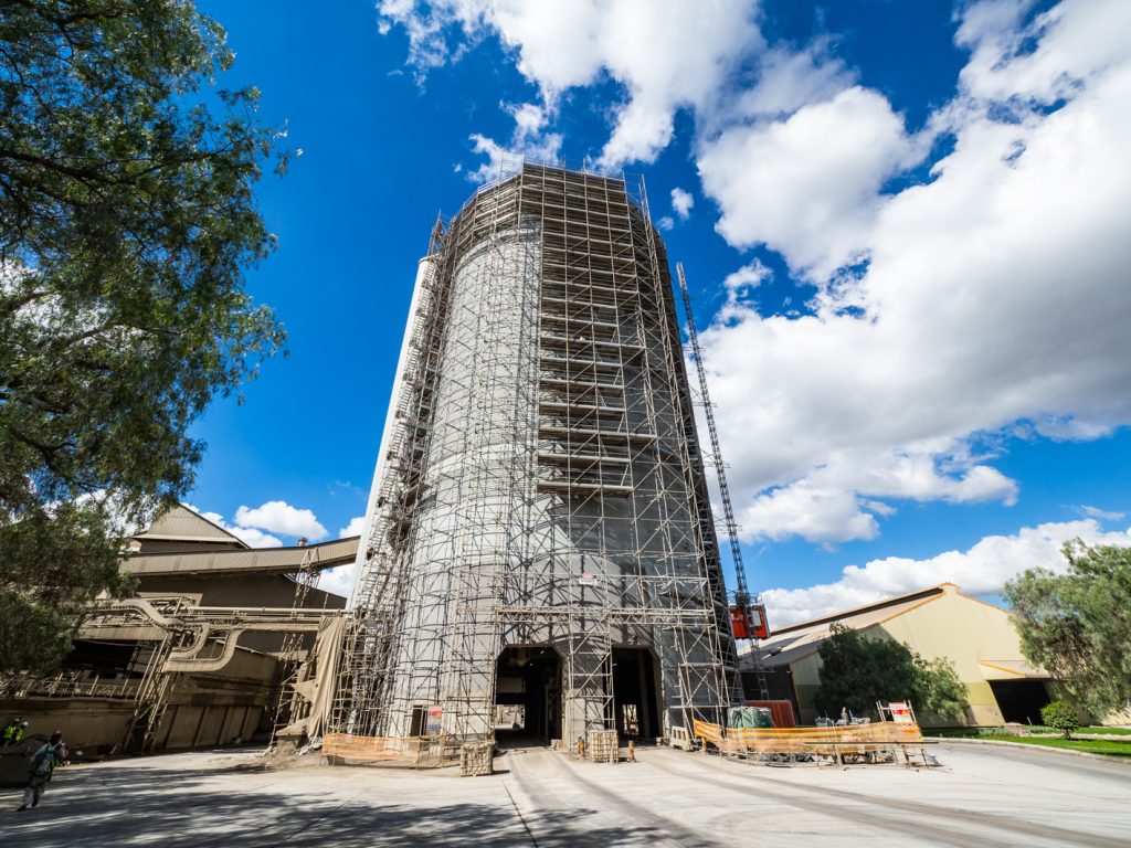 Structural Rehabilitation and Post-Tension Strengthening of PPC Duo-Cell Silo