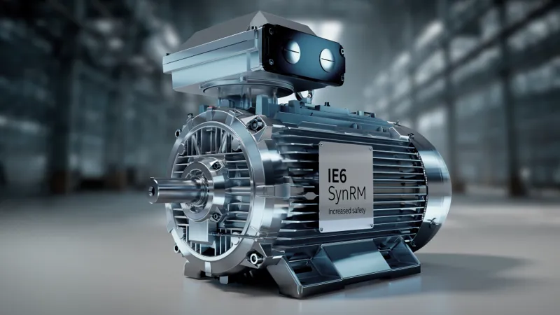 ABB launches world-first magnet-free IE6 motor for hazardous areas