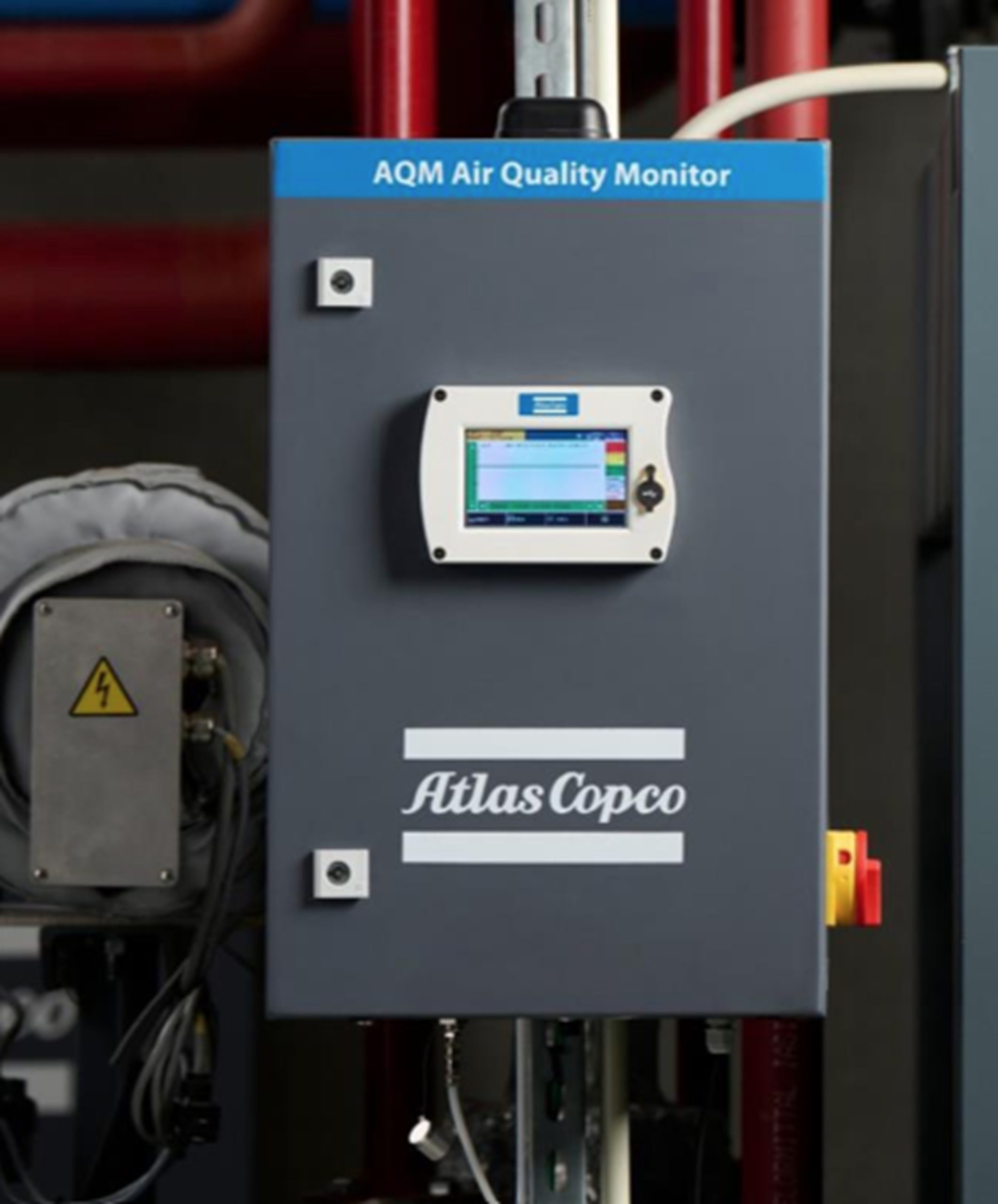 Atlas Copco Air Quality Monitor_continuous, connected & compliant quality air management