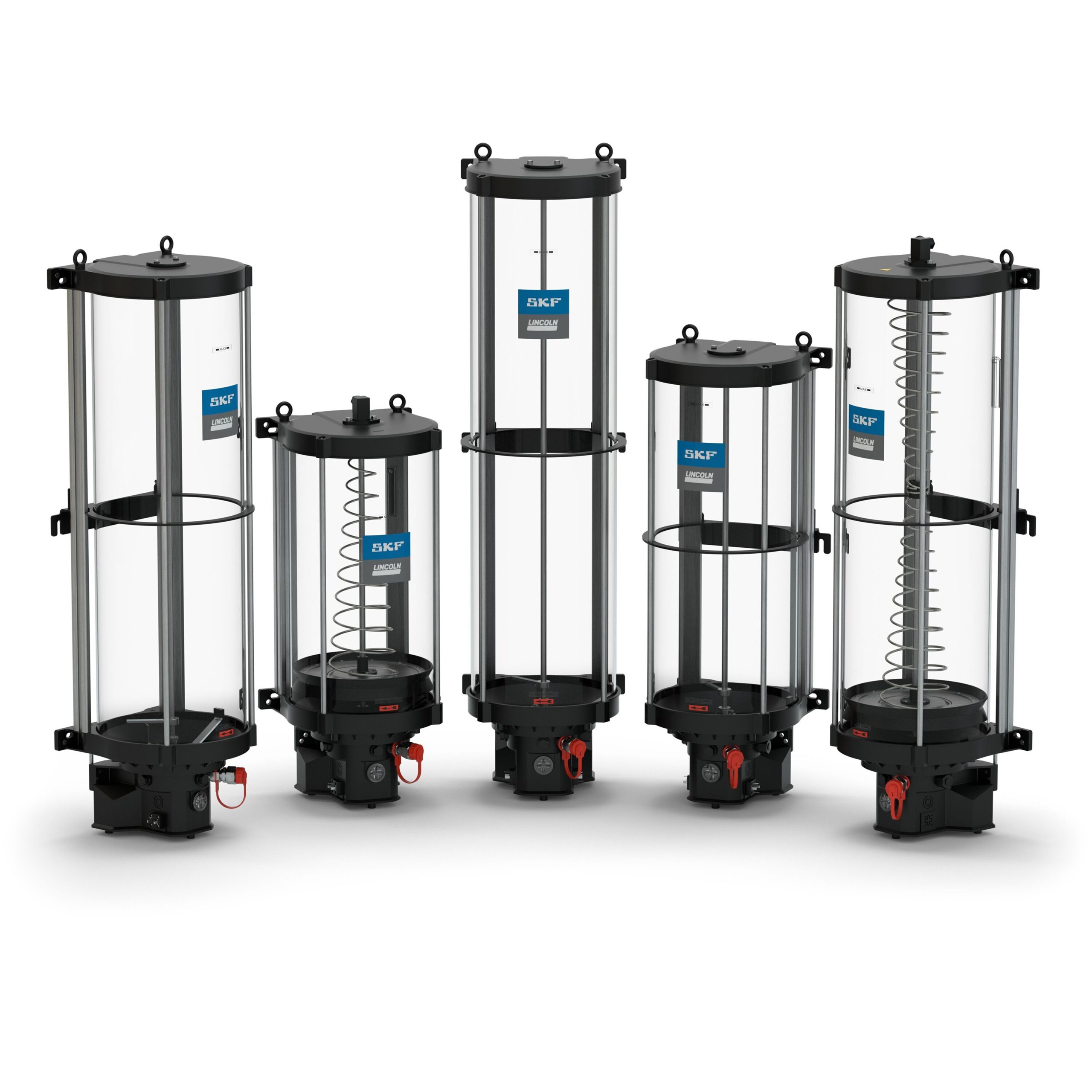 Lincoln P203 8 KG progressive lube systems from SKF drive mobile mine machine reliability