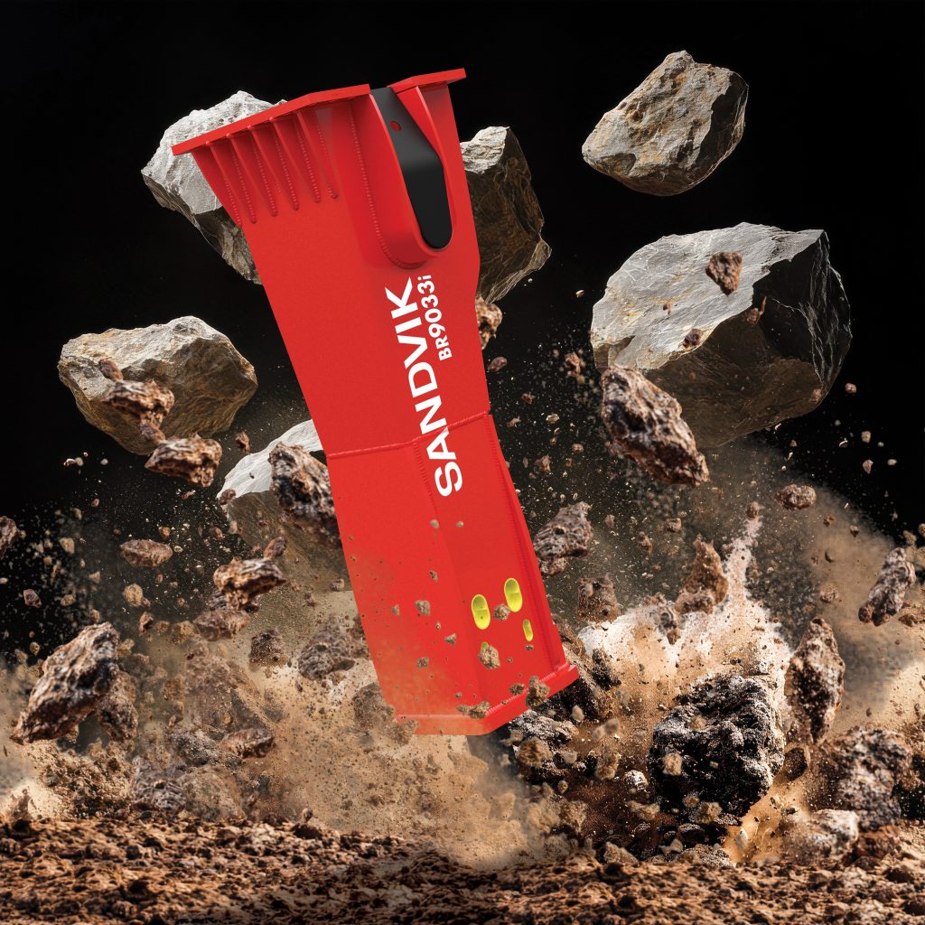 Sandvik rock breakers gain foothold across Africa through quality and support